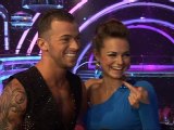 Kara Tointon beats tonsillitis and dances