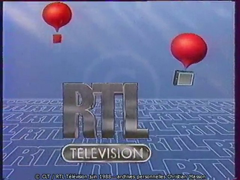 1988 RTL Jingle slogan+promo film