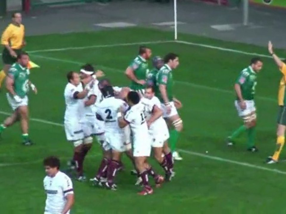 SAINT ETIENNE UNION BORDEAUX BEGLES ESSAIS CHOLLON