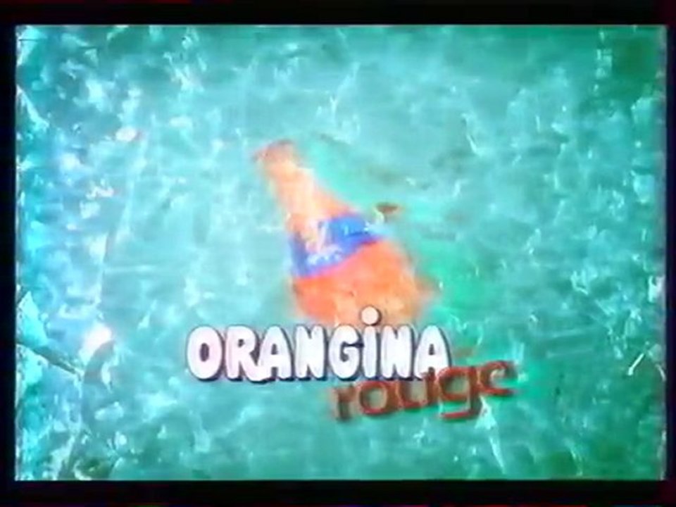 Publicité Orangina Rouge 1998 France 2