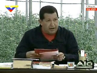 Presidente Chávez enviará a la AN Ley Orgánica de Emergencia