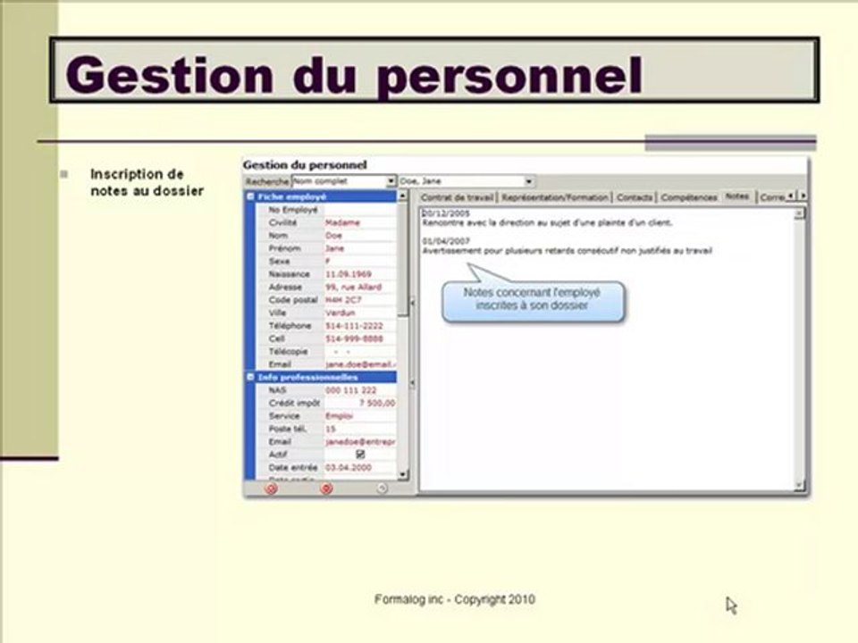 Logiciel de gestion du personnel et des ressources humaines