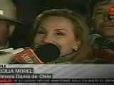 Primera dama de Chile ha acompañado a esposas de mineros
