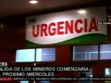 Fase final de rescate a 33 mineros atrapados en Chile