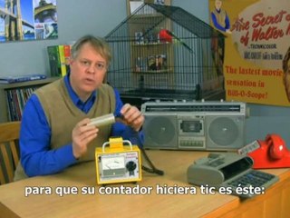 Contador geiger: ingeniero explica cantando cómo funciona