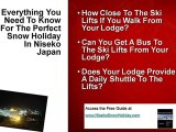 Niseko Onsens and Ski Lifts