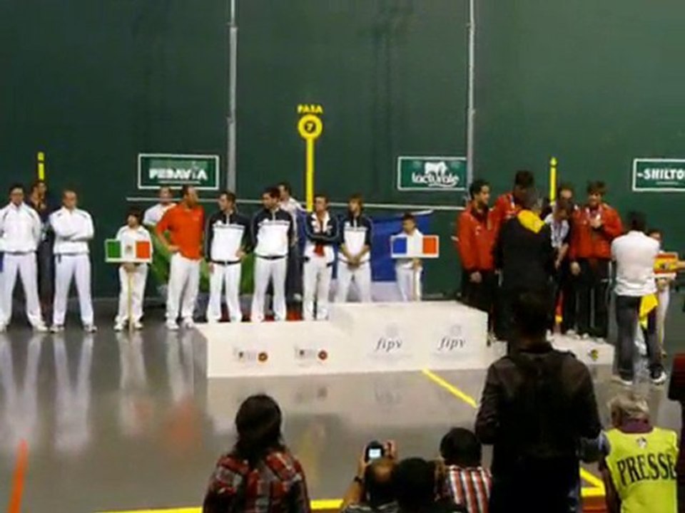 CHAMPIONNATS DU MONDE DE PELOTE BASQUE 2010 A PAU