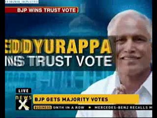 Yeddyurappa govt in Karnataka wins trust vote