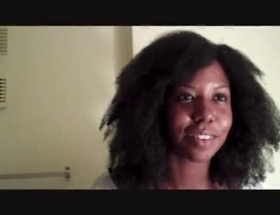 Natural Hair - Hairstyle "My First BlowOut" 4a/4b