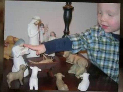 Nativity Set ; Willow Tree Figurines