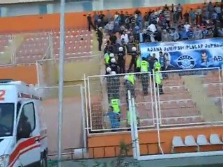 Polis Adanaspor taraftarına göz yumdu