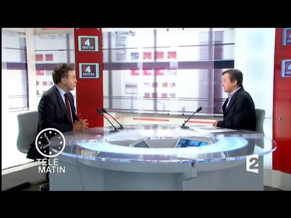 Luc Chatel invité des 4 vérités - France 2 - 11 octobre 2010