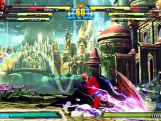 Marvel vs Capcom 3 - Fate of Two Worlds - Magneto Gameplay