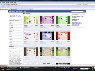 facebook tema degiştirme