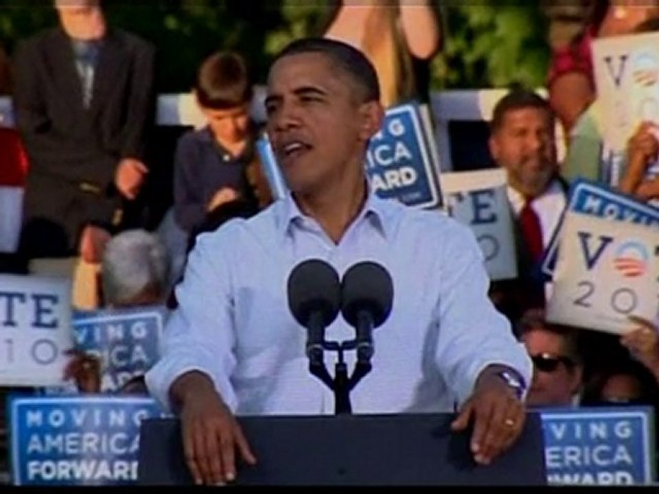 President Obama rallies Democrats