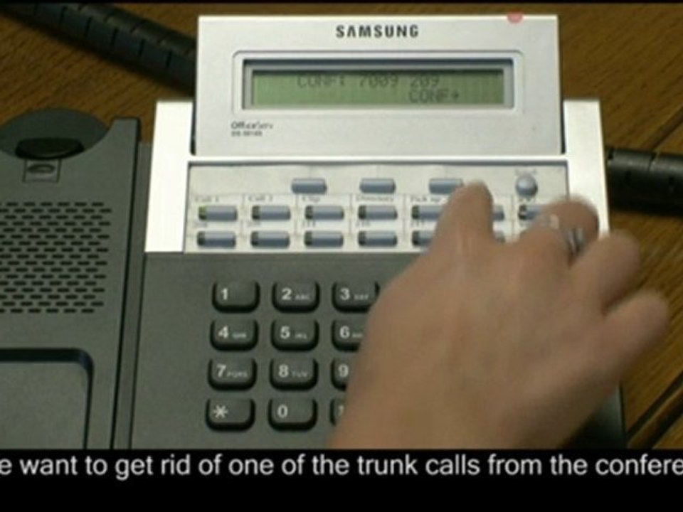 How to Set Up Conference Call on a Samsung Telephone System