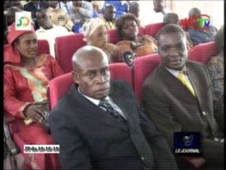 La ministre Rosalie Kama à Kinkala