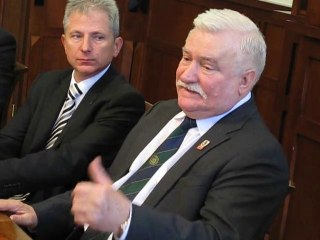 Lech Walesa w Opolu cz2