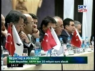 Beşiktaş'a Piyango