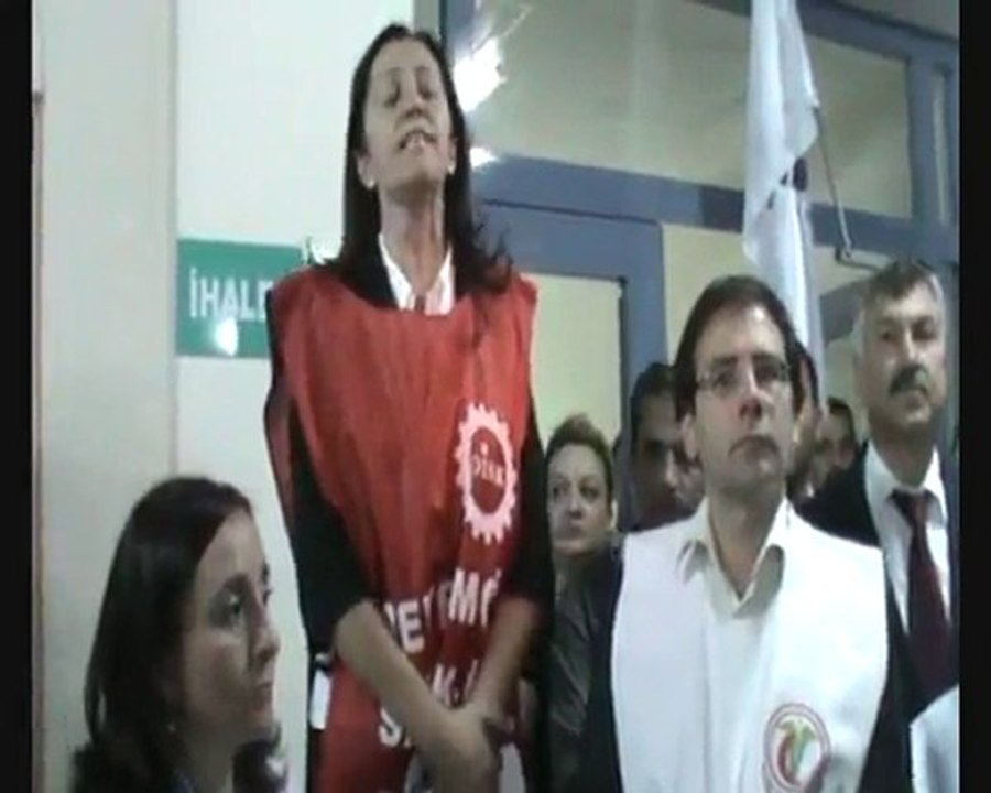 Mücadeleyle kazandık İhale masasında kaybetmeyeceğiz!