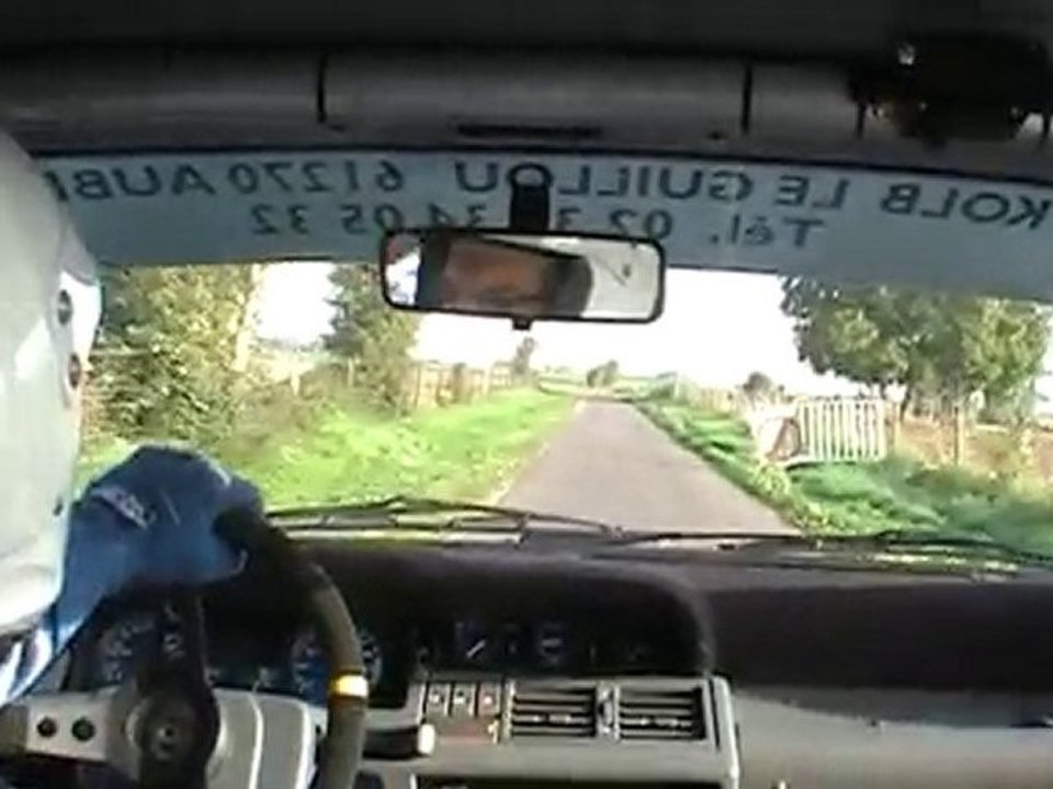 Rallye des boucles de seine 2010 SURIN LUDO/TIREL ELOISE