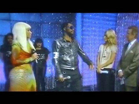 NICKI MINAJ AND WILLIAM ON KELLY AND REGIS VIDEO
