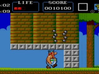 Testeur system - Astérix sur master system