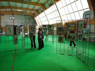 Expo et concours de peintres à Charbuy