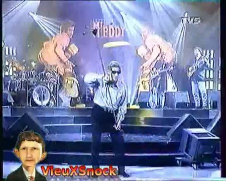 Patrick Sebastien et Eddy Mitchell pas de boogie woogie