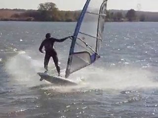 windsurf lorrain etang de bures 11.10.2010(florent 4)