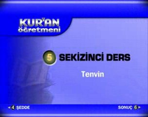 Kur_an Öğretmeni-8. Ders, Tenvin İşareti