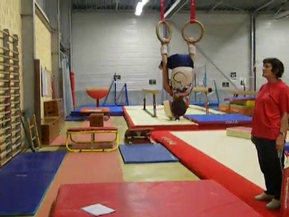 entrainement de gym (poussin)