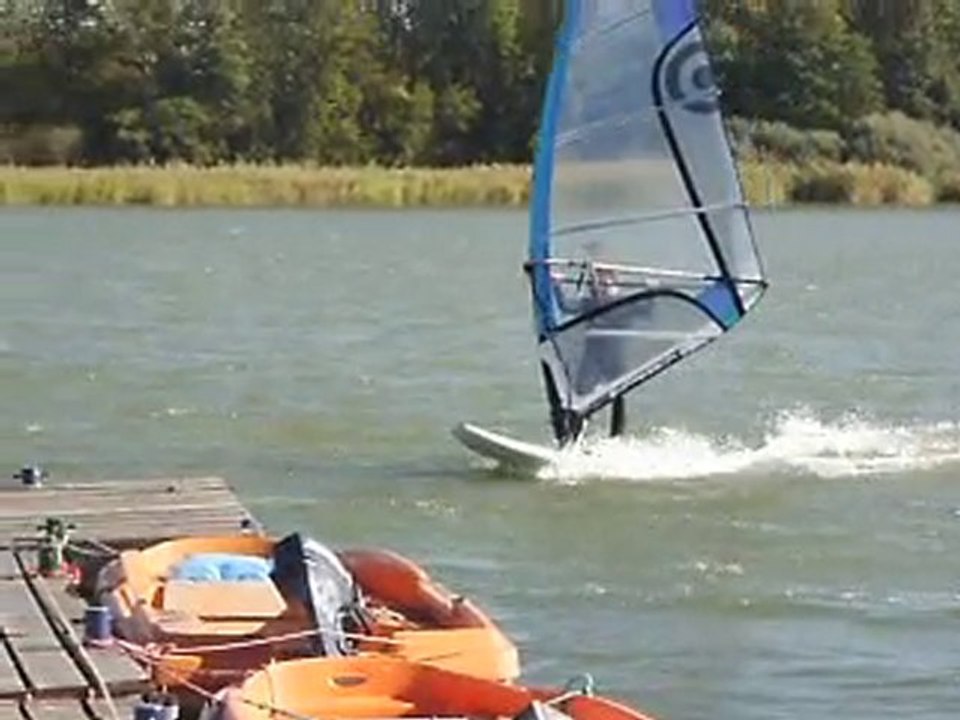 windsurf lorrain etang de bures 11.10.2010(florent 6)