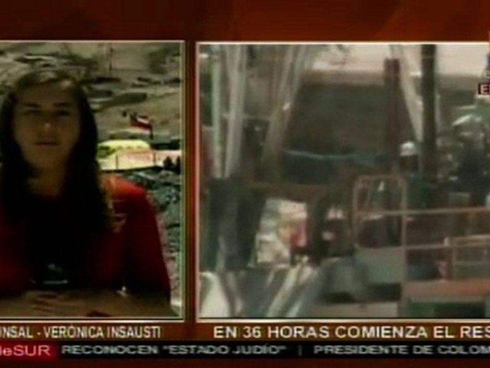 Suman 2500 los medios presentes para rescate de mineros en Chile