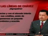 Agroisleña se enriquecía a través de campesinos: Chávez