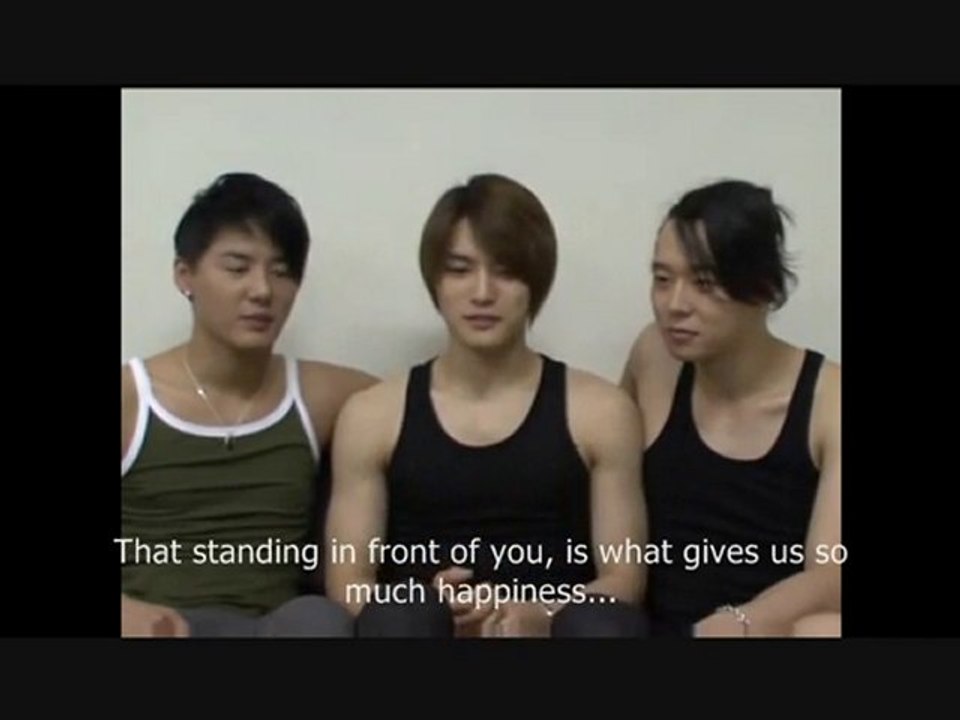 JYJ Dome Behind-the-Scenes Part2 [Eng Sub]