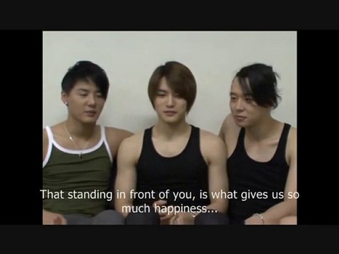 JYJ Dome Behind-the-Scenes Part2 [Eng Sub]