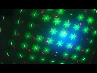 Mini Voice Control DJ Laser projector