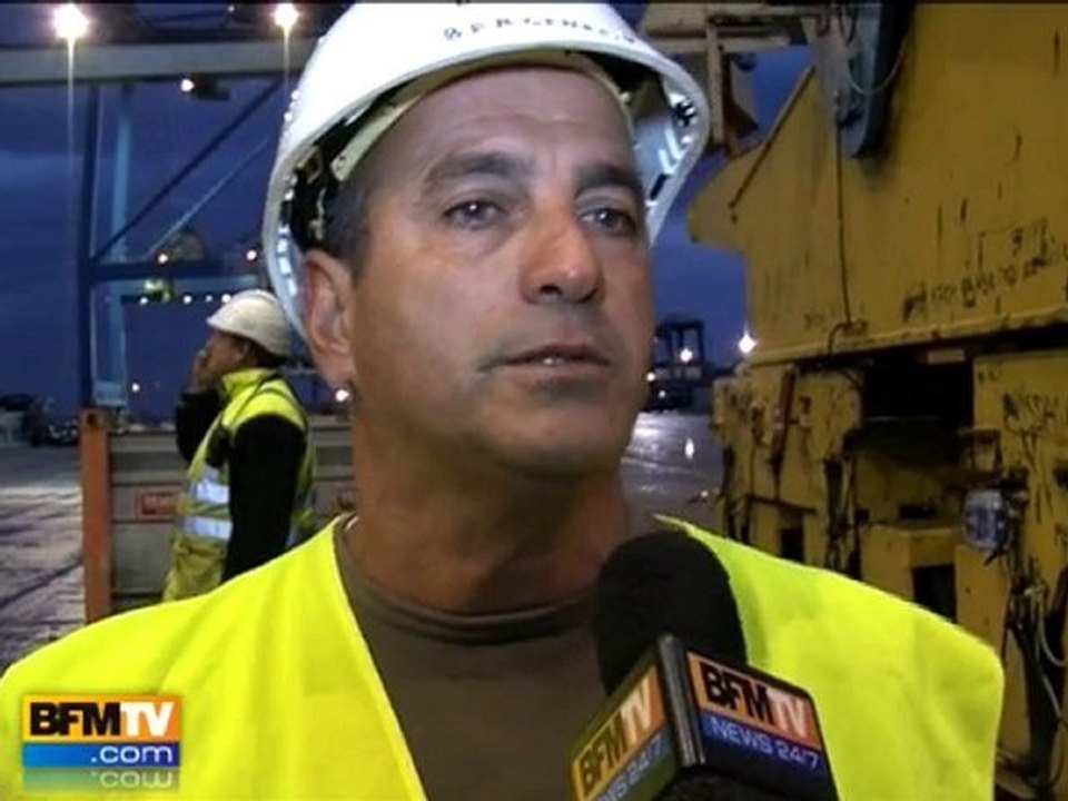 Retraites : les dockers en grève à Marseille