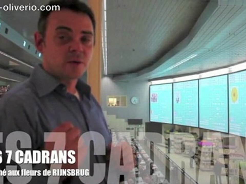 Les 7 cadrans du marché au fleur de Rijnsburg