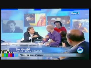 intrusions  dans "revu et corrige" Les intrusions à la TV
