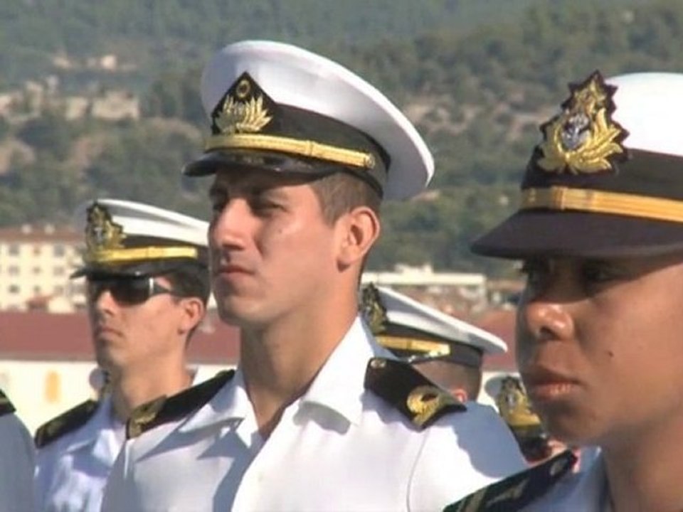 Escale à Toulon du navire école "Brasil". Octobre 2010