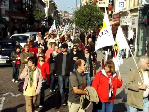 Beauvais : manifestation contre la réforme