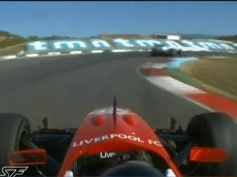 3way battle SuperLeague Formula 2010 Rd09 Portimao