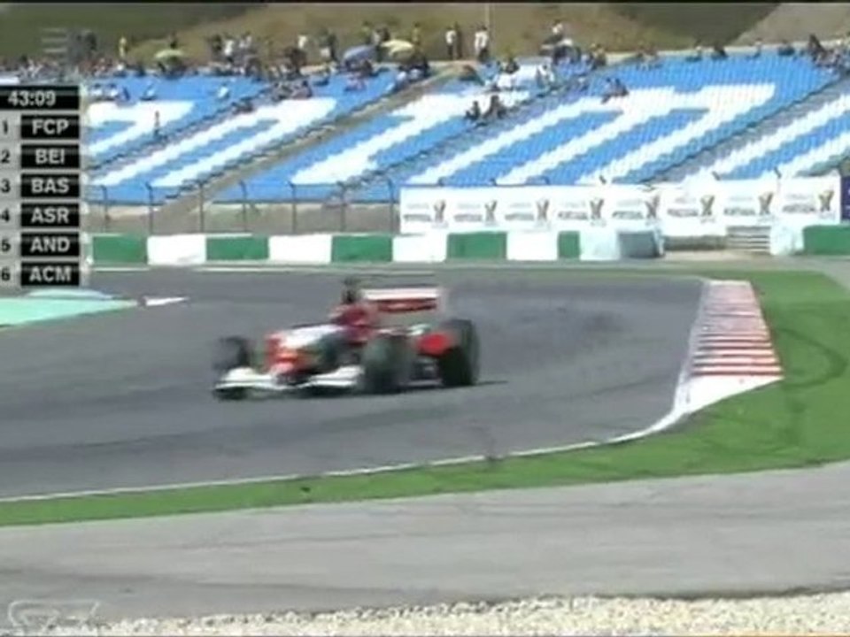Race2 Start SuperLeague Formula 2010 Rd09 Portimao