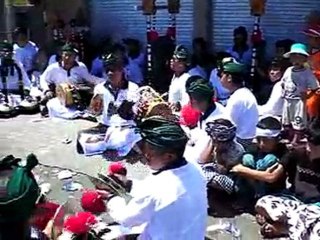 Musiciens à la crémation