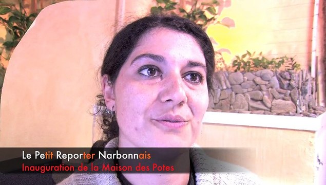 Inauguration à la Maison des Potes