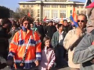 Retraites : le clip des manifs à Belfort et Montbéliard