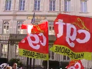 VESOUL : MANIFESTATION CONTRE LA REFORME DES RETRAITES