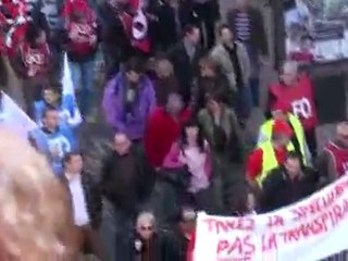 Manifestation sur Colmar